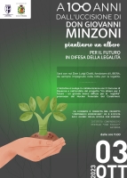 Centenario Minzoniano - Piantiamo un albero per il futuro in difesa della legalità